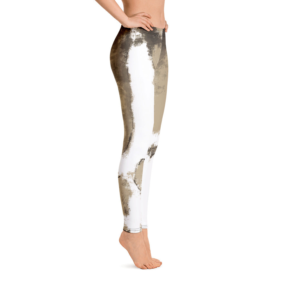 Abstract Woman | Women's Fine Art Regular-Waist Leggings