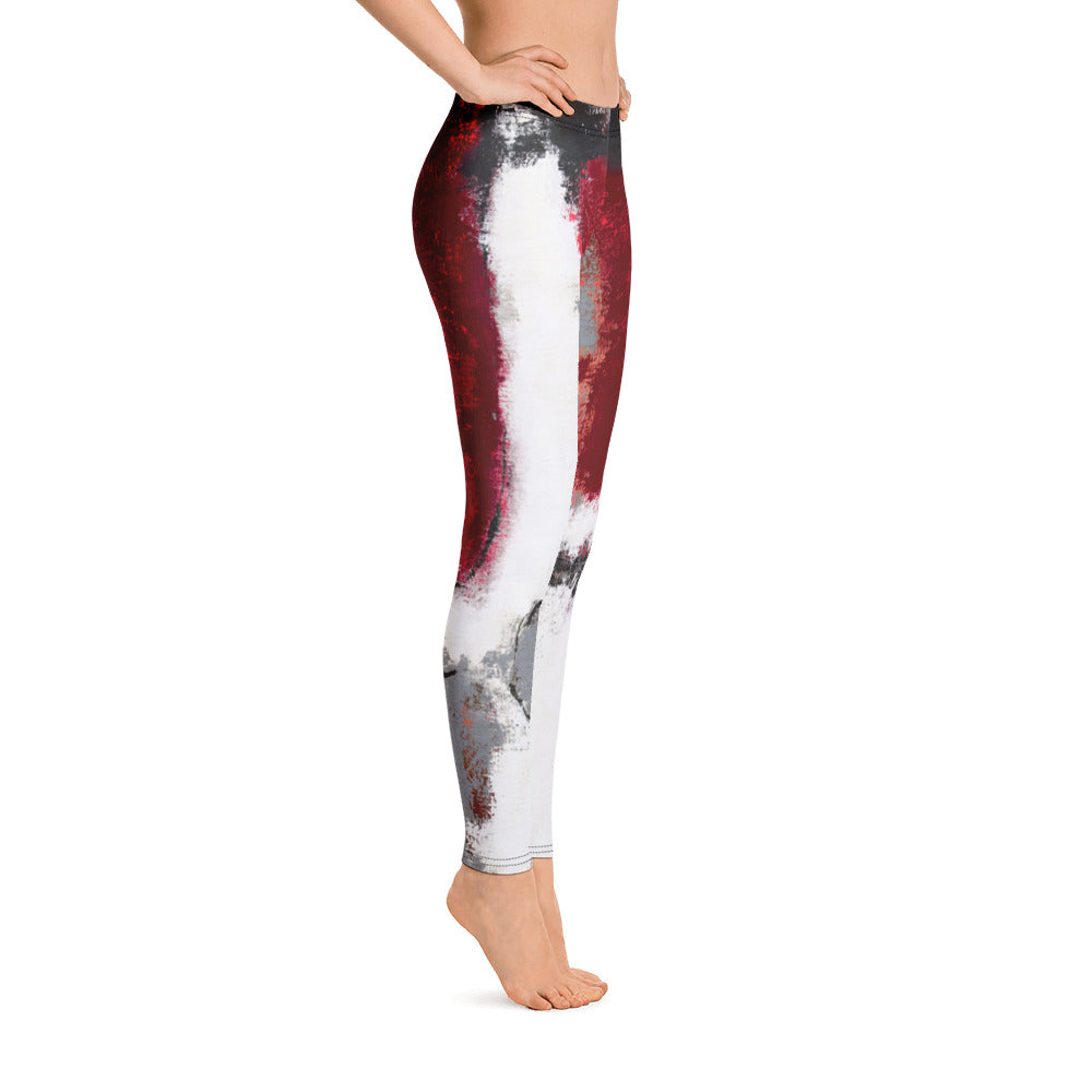 Abstract Woman | Women's Fine Art Regular-Waist Leggings