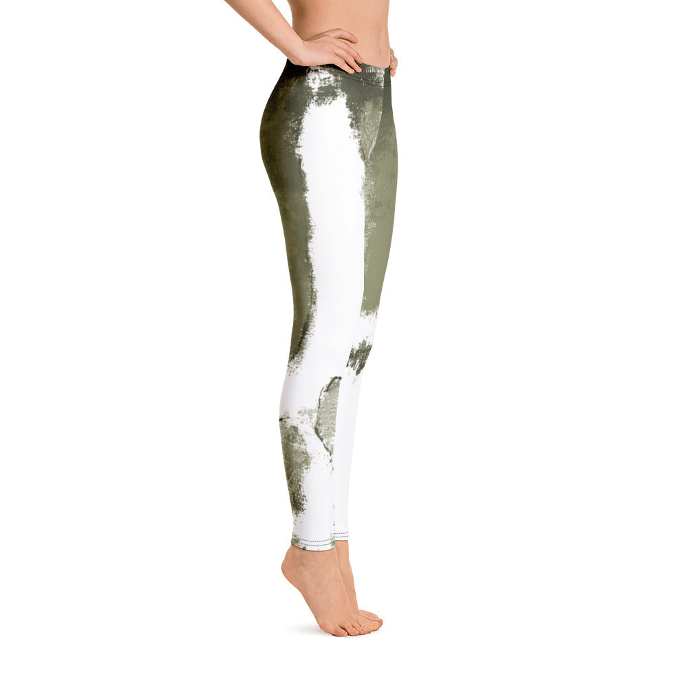 Abstract Woman | Women's Fine Art Regular-Waist Leggings