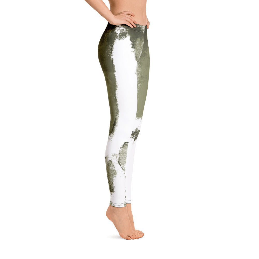 Abstract Woman | Women's Fine Art Regular-Waist Leggings