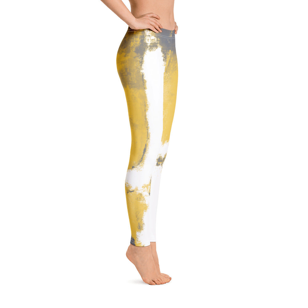 Abstract Woman | Women's Fine Art Regular-Waist Leggings