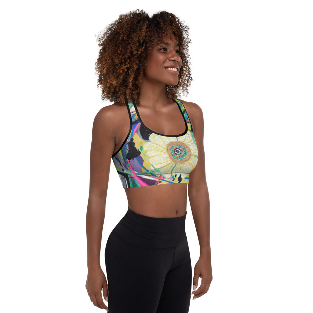Nicole's Abstracts | Women's Fine Art Padded Sports Bra