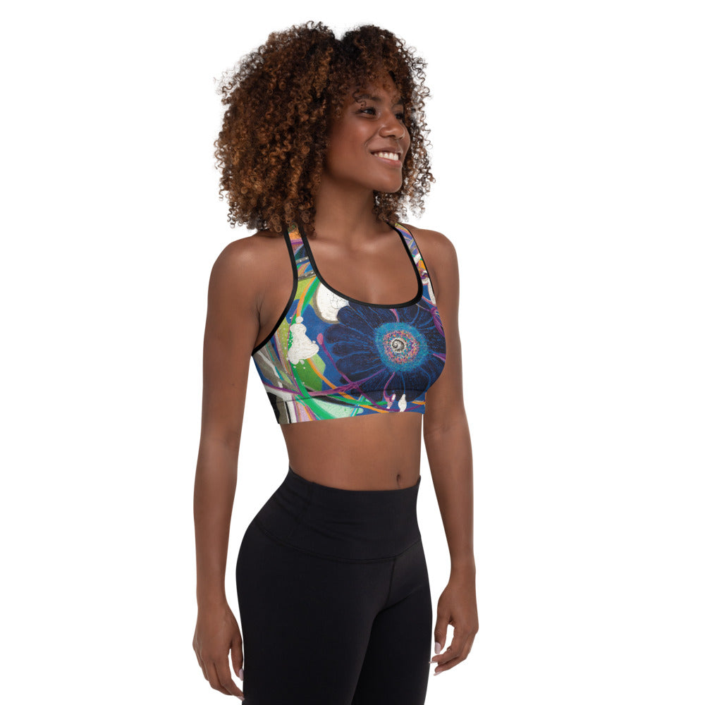 Nicole's Abstracts | Women's Fine Art Padded Sports Bra