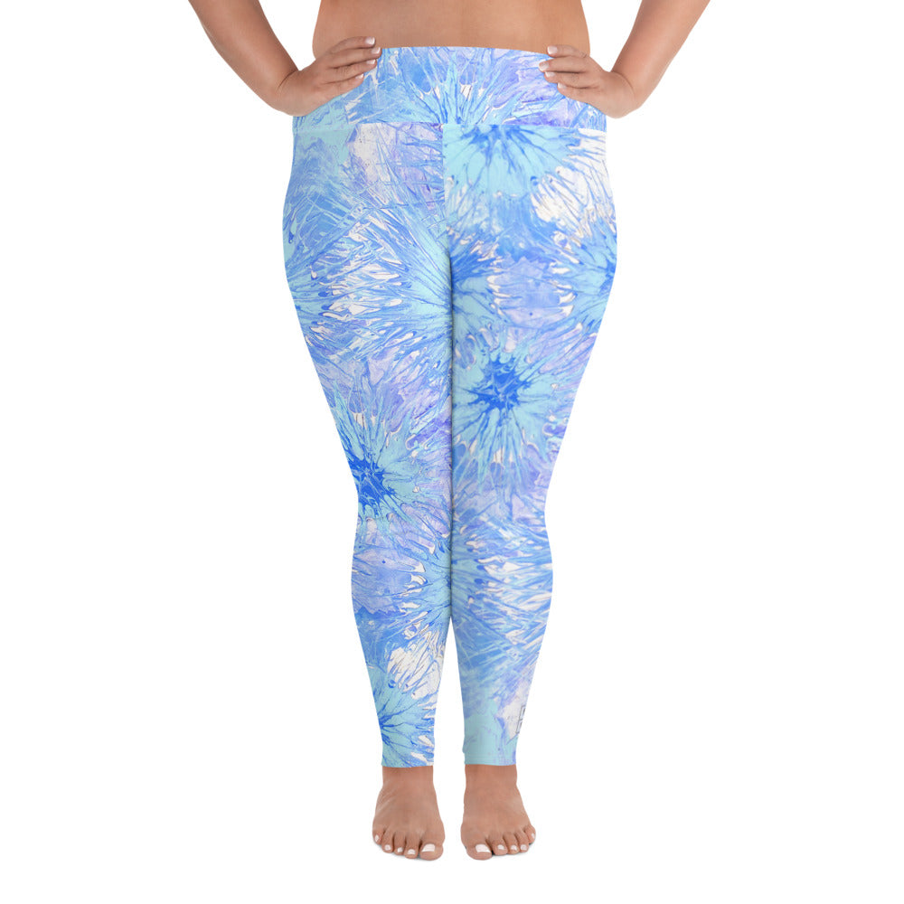 Splatter | Women's Fine Art High-Waist Leggings