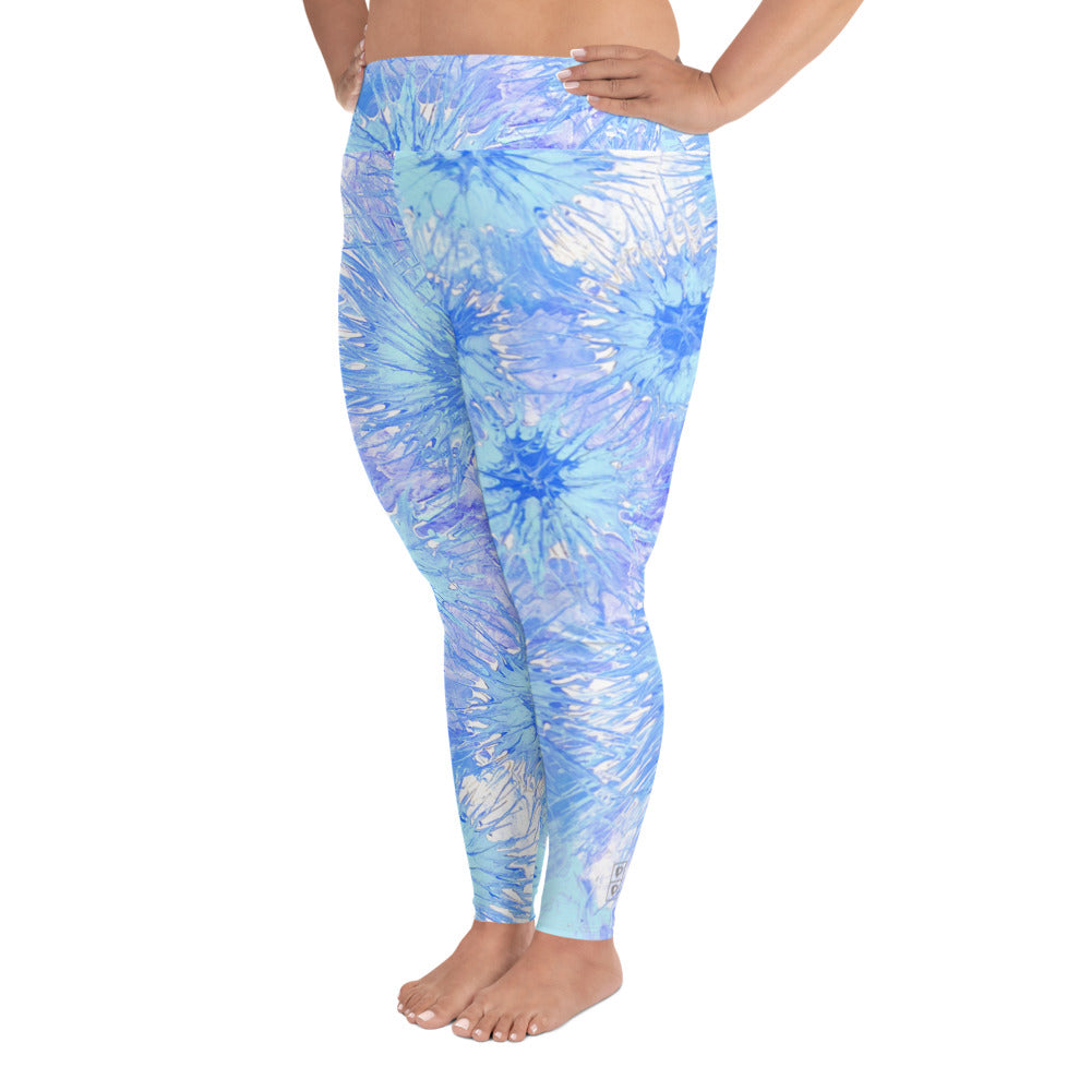 Splatter | Women's Fine Art High-Waist Leggings
