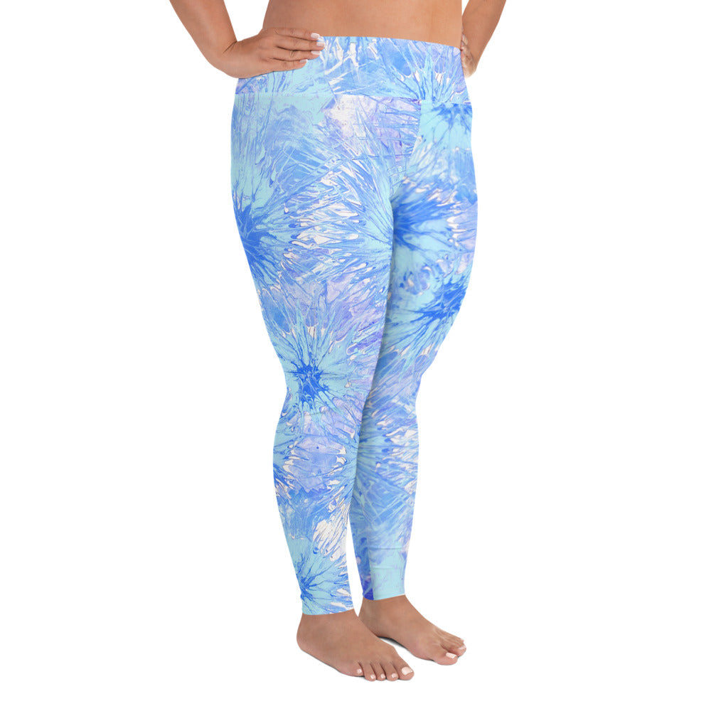 Splatter | Women's Fine Art High-Waist Leggings