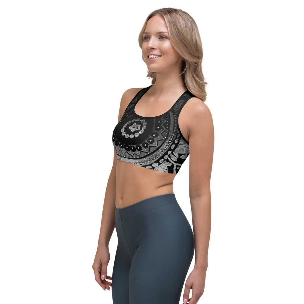 Mandala | Women's Fine Art Sports Bra