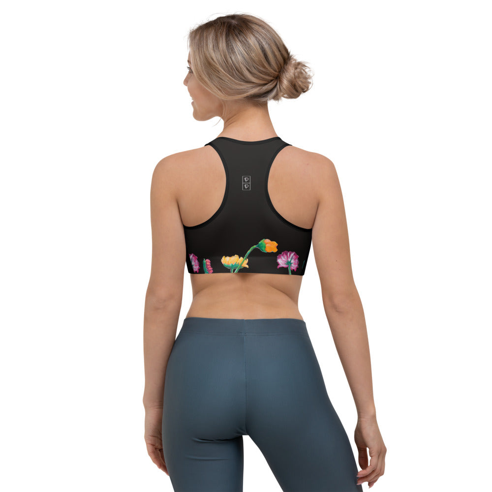 Flower Series | Women's Fine Art Sports Bra