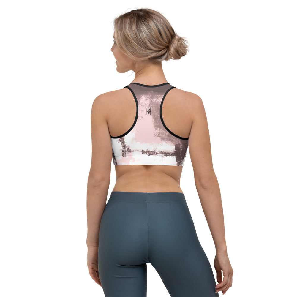 Abstract Woman | Women's Fine Art Sports Bra