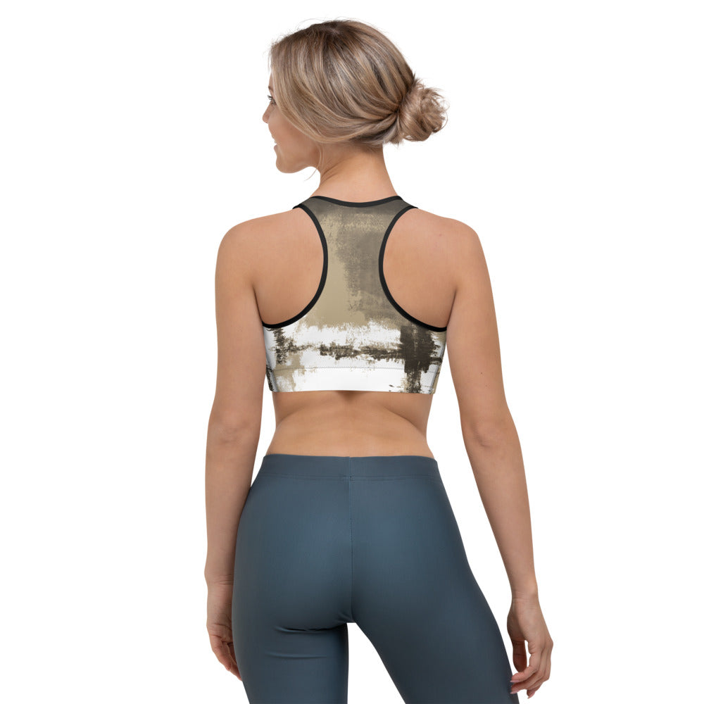 Abstract Woman | Women's Fine Art Sports Bra
