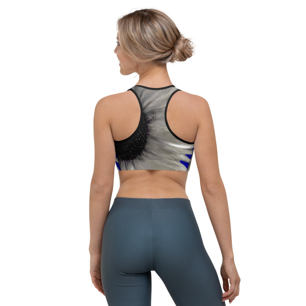 Big Sunflower | Women's Fine Art Sports Bra