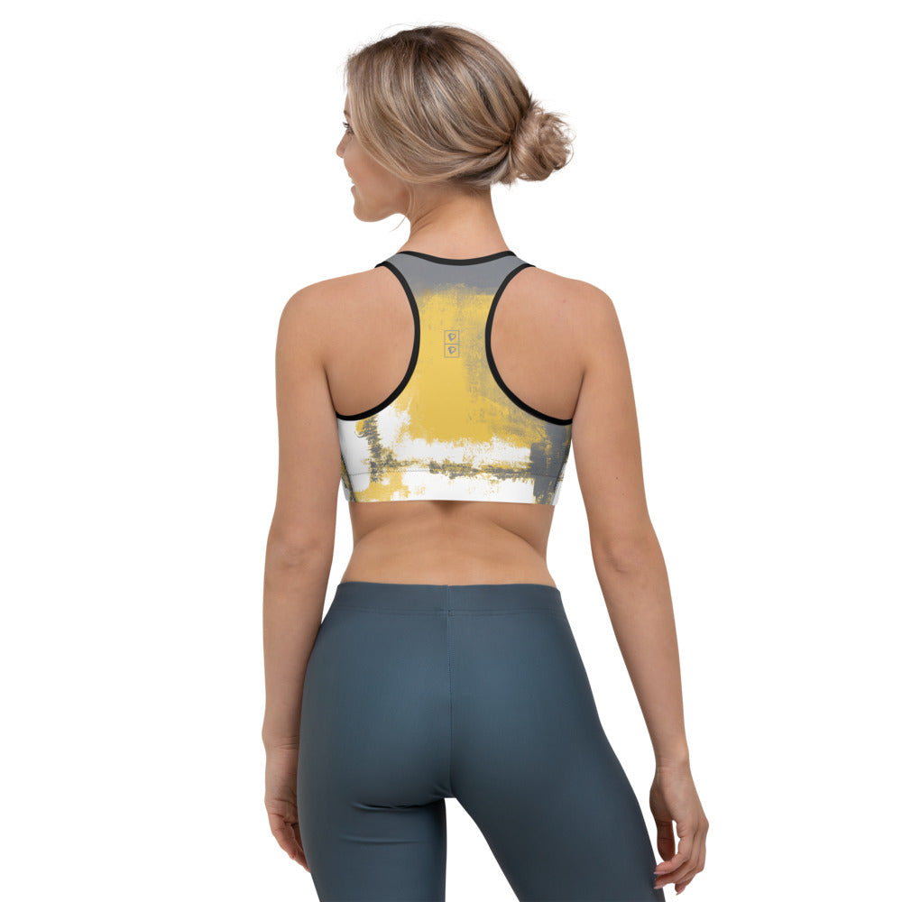 Abstract Woman | Women's Fine Art Sports Bra