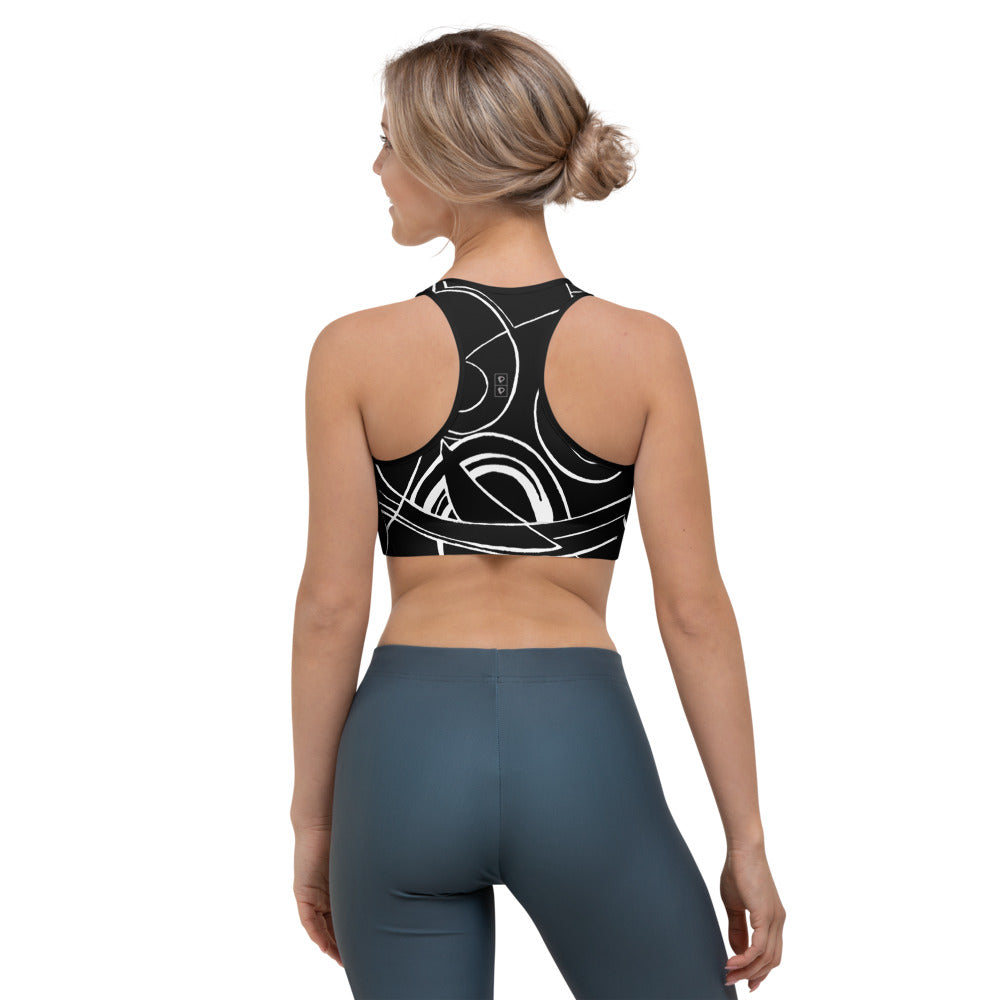 Nicole's Sketch | Women's Fine Art Sports Bra