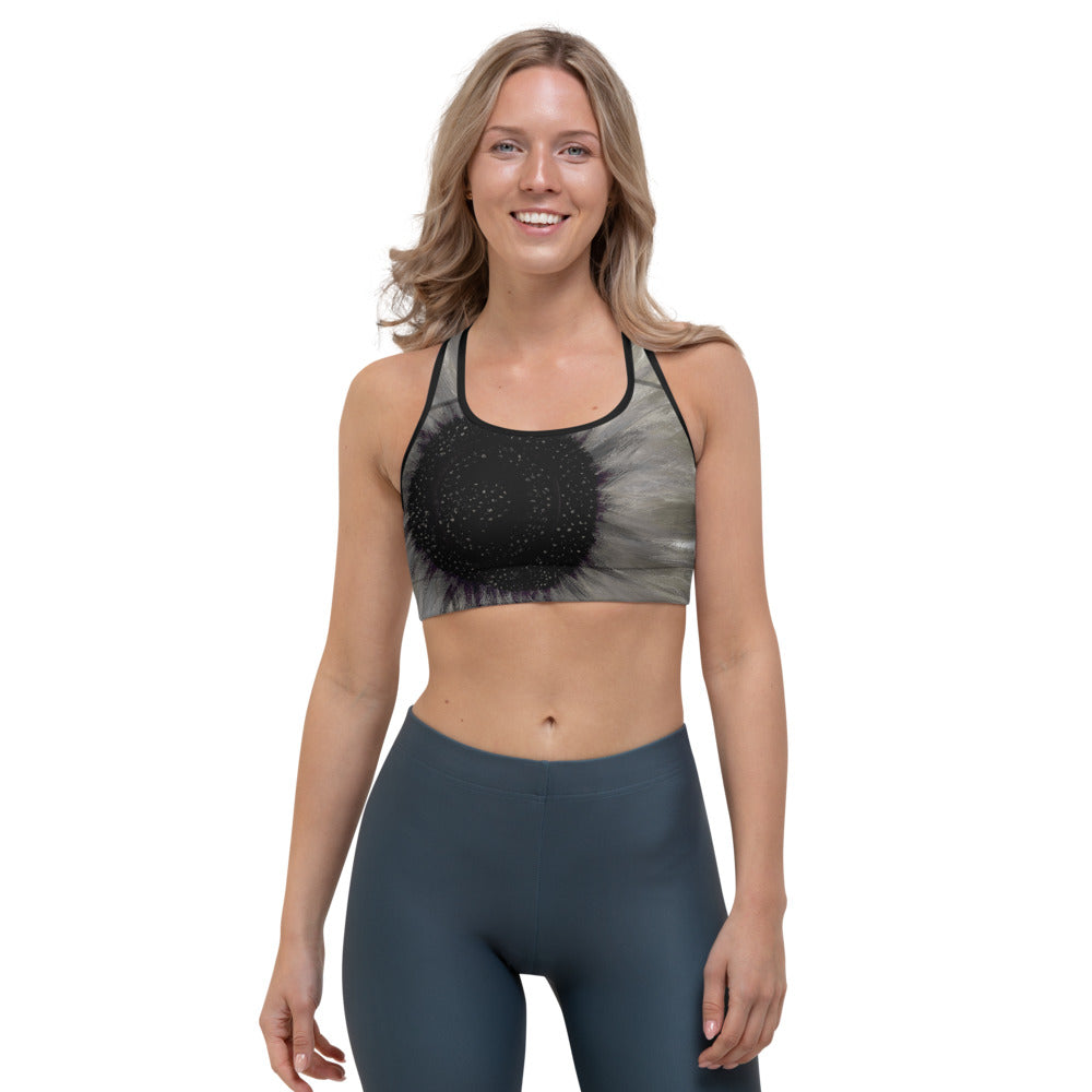 Big Sunflower | Women's Fine Art Sports Bra