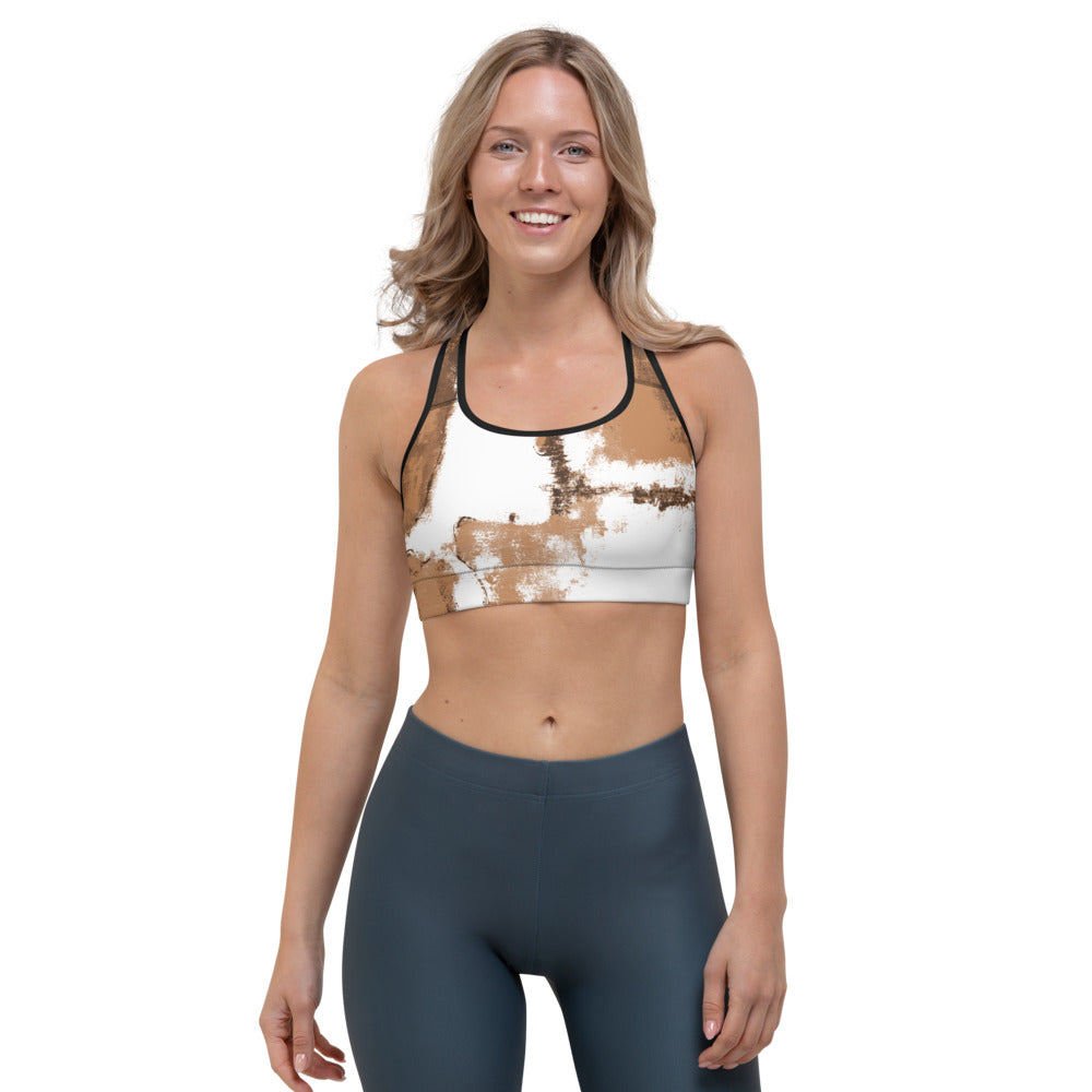 Abstract Woman | Women's Fine Art Sports Bra