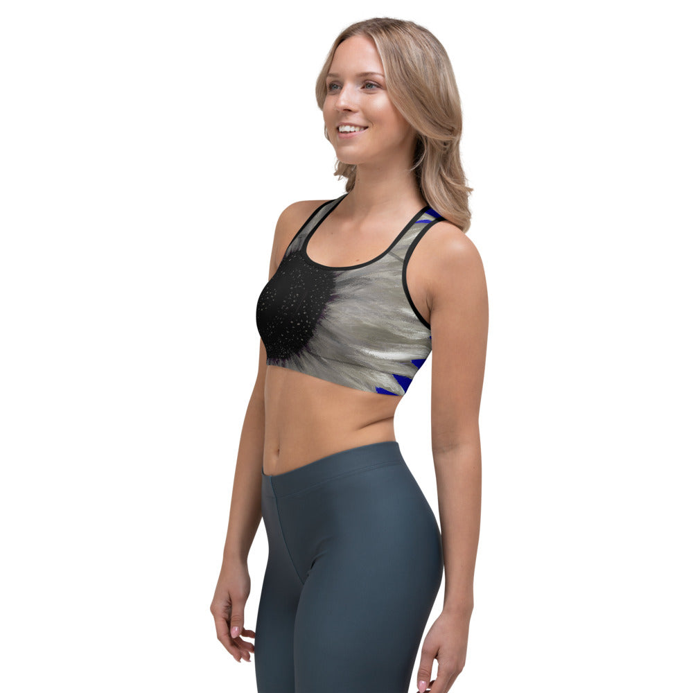 Big Sunflower | Women's Fine Art Sports Bra