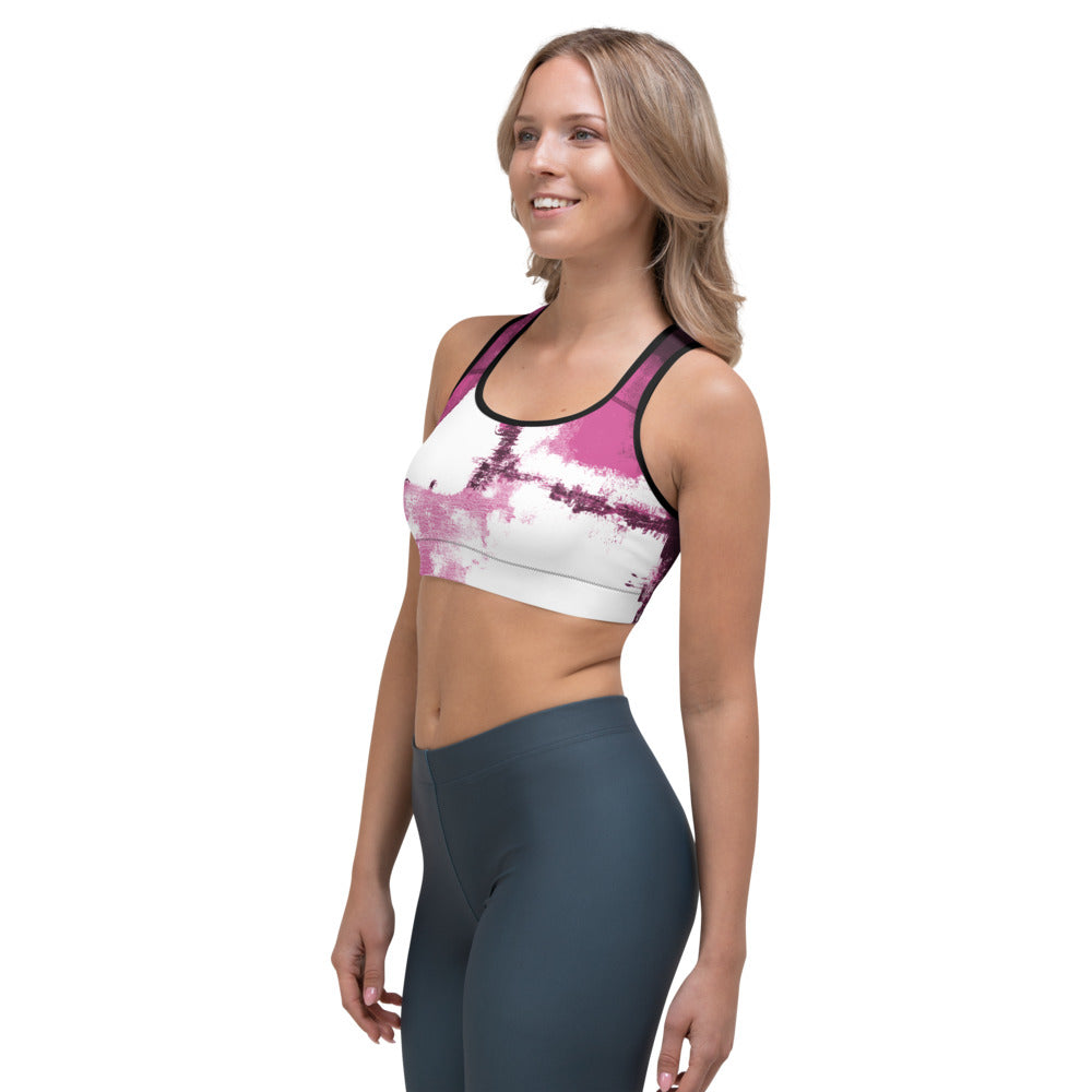 Abstract Woman | Women's Fine Art Sports Bra
