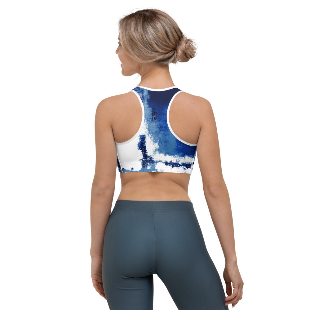 Abstract Woman | Women's Fine Art Sports Bra