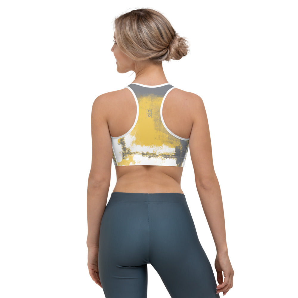 Abstract Woman | Women's Fine Art Sports Bra
