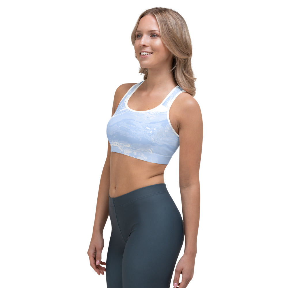 Fluid Pastel | Women's Fine Art Sports Bra