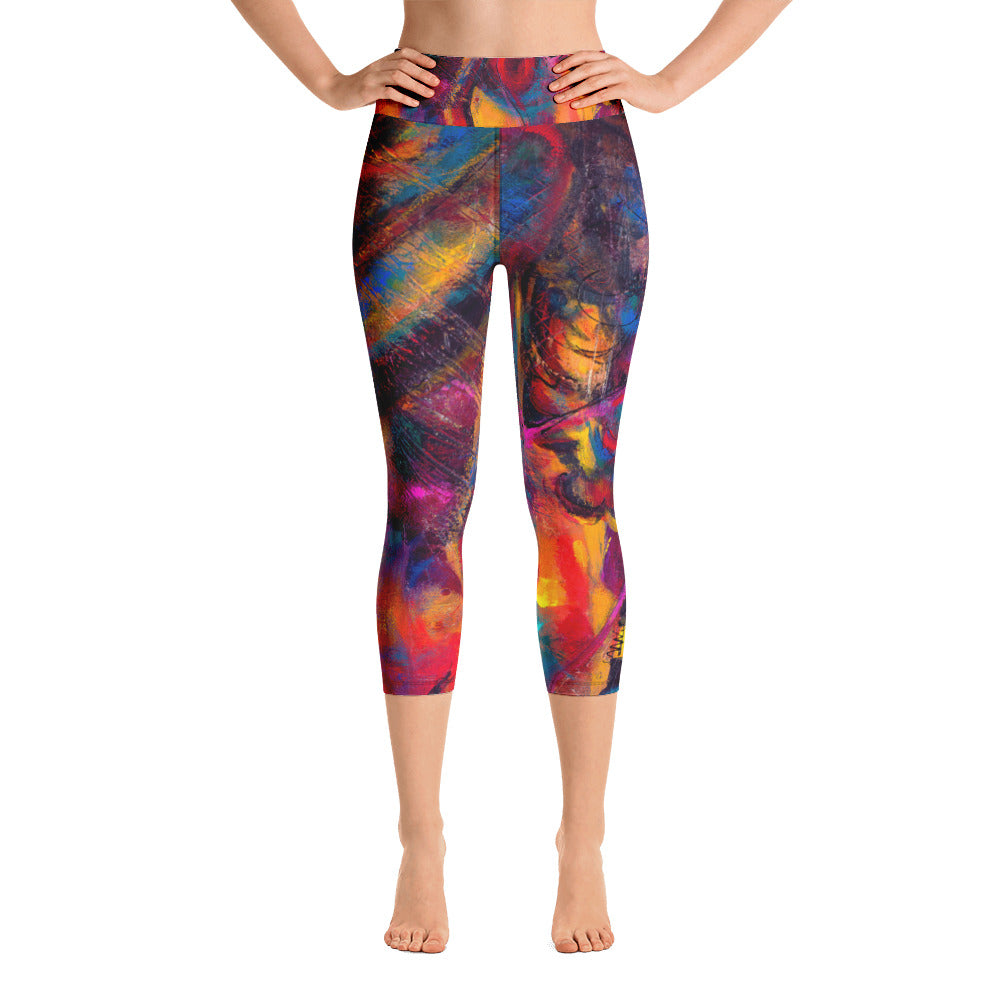Total Perfection | Women's Fine Art High-Waist Capris