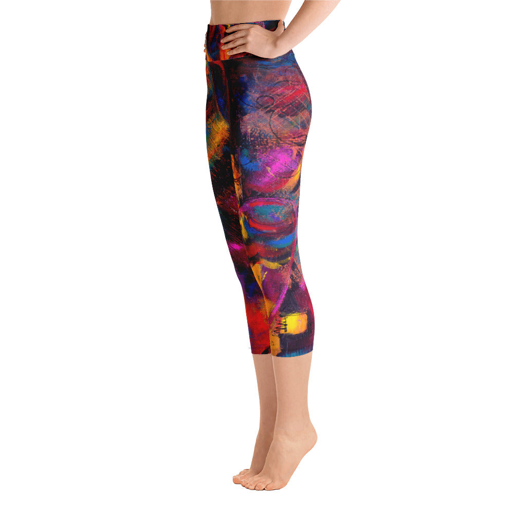 Total Perfection | Women's Fine Art High-Waist Capris