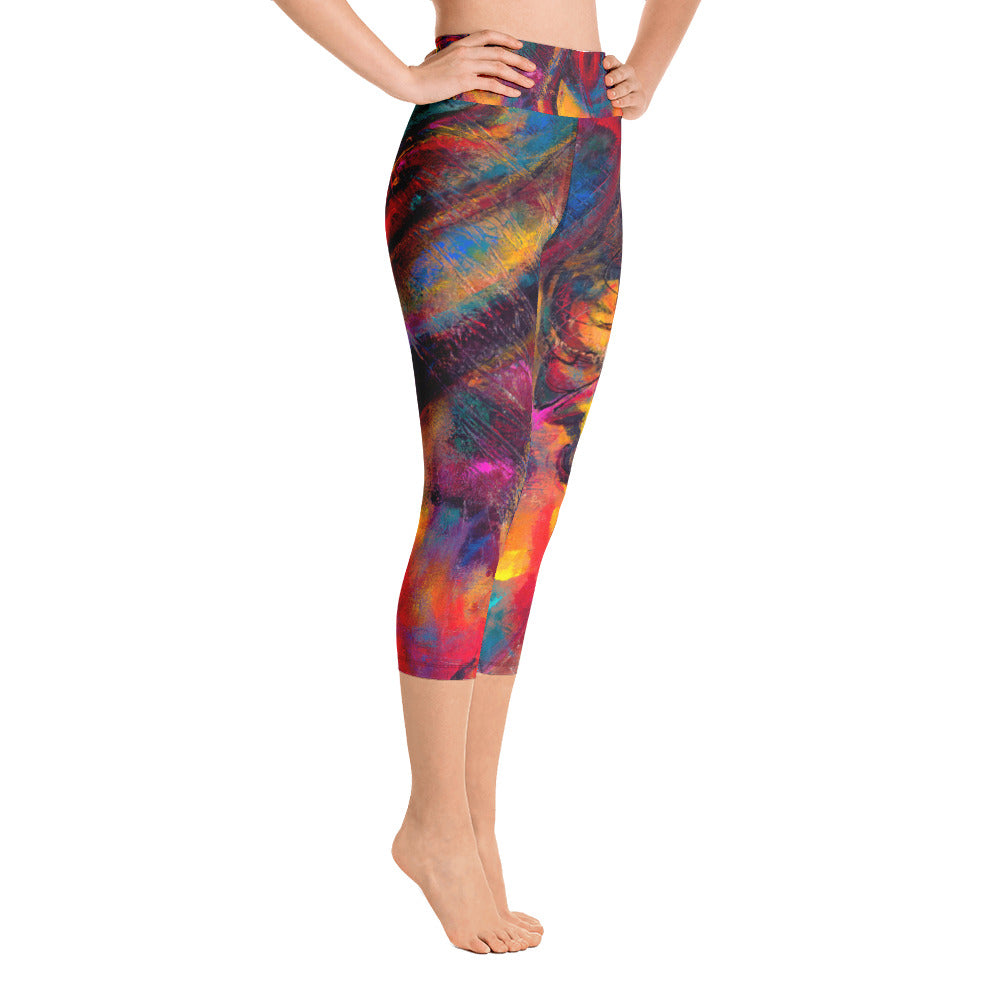 Total Perfection | Women's Fine Art High-Waist Capris