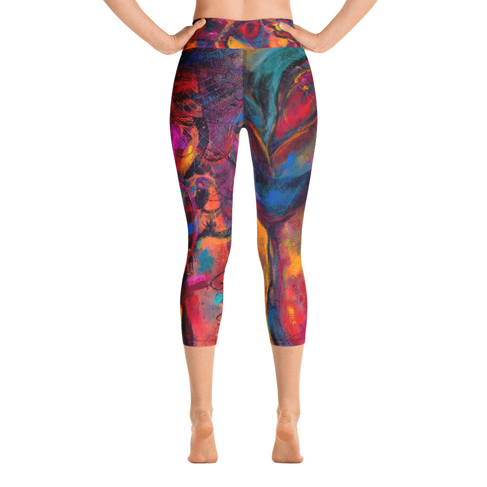 Total Perfection | Women's Fine Art High-Waist Capris