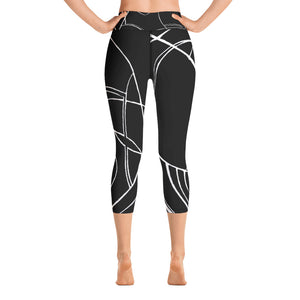 Nicole's Sketch | Women's Fine Art High-Waist Capris