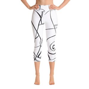 Nicole's Sketch | Women's Fine Art High-Waist Capris