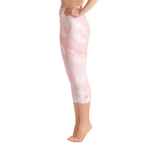 Fluid Pastel | Women's Fine Art High-Waist Capris