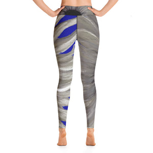 Big Sunflower | Women's Fine Art High-Waist Leggings