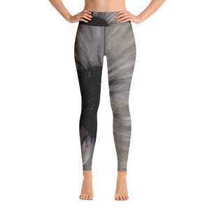 Big Sunflower | Women's Fine Art High-Waist Leggings