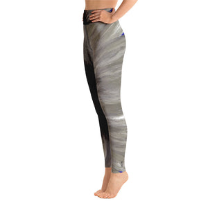 Big Sunflower | Women's Fine Art High-Waist Leggings