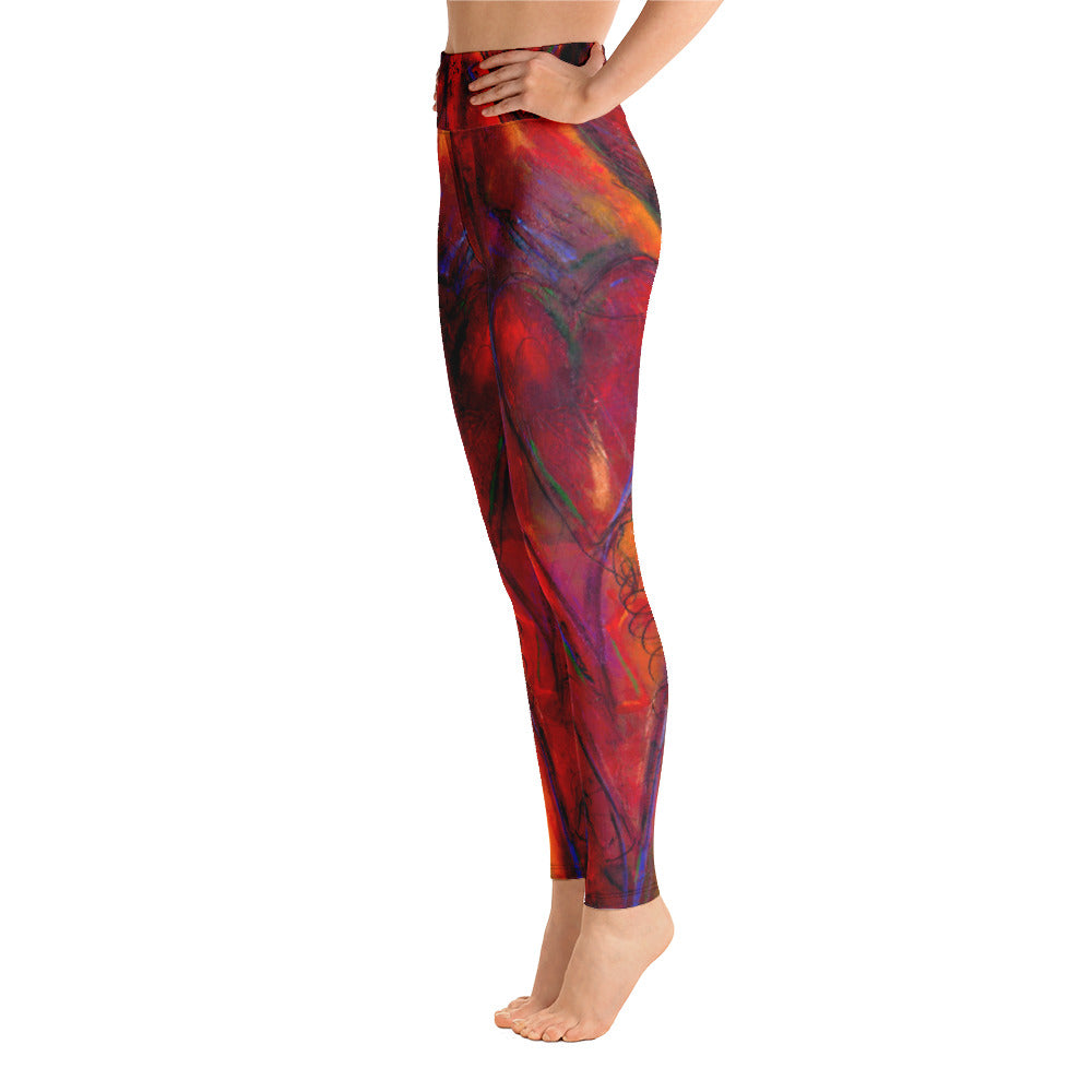 Hope You Dance | Women's Fine Art High-Waist Leggings