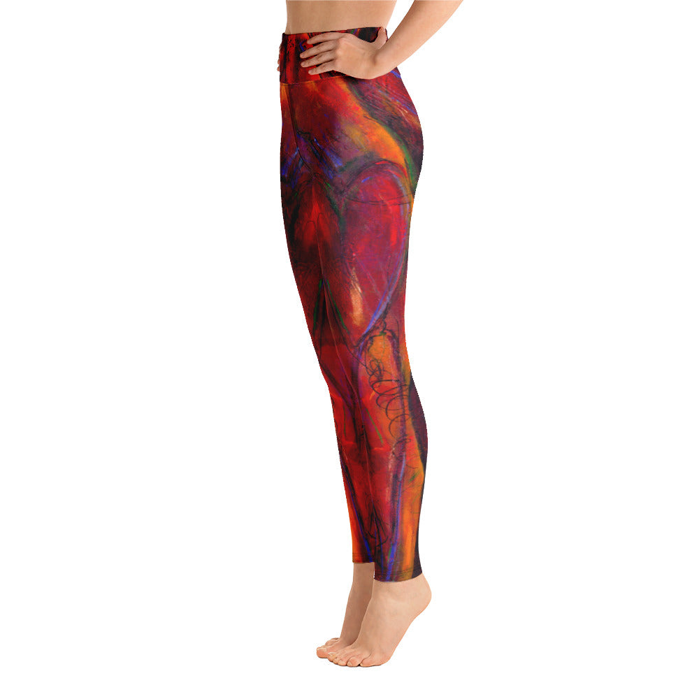 Hope You Dance | Women's Fine Art High-Waist Leggings
