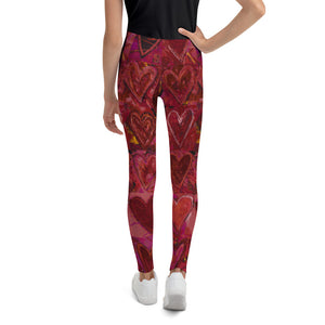 "Hearts without Borders" Kid's Leggings