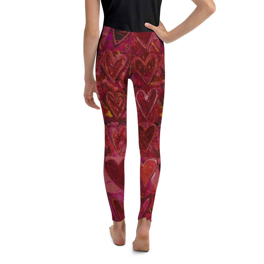 "Hearts without Borders" Kid's Leggings