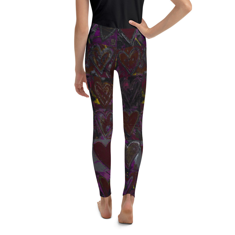 "Hearts without Borders" Kid's Leggings