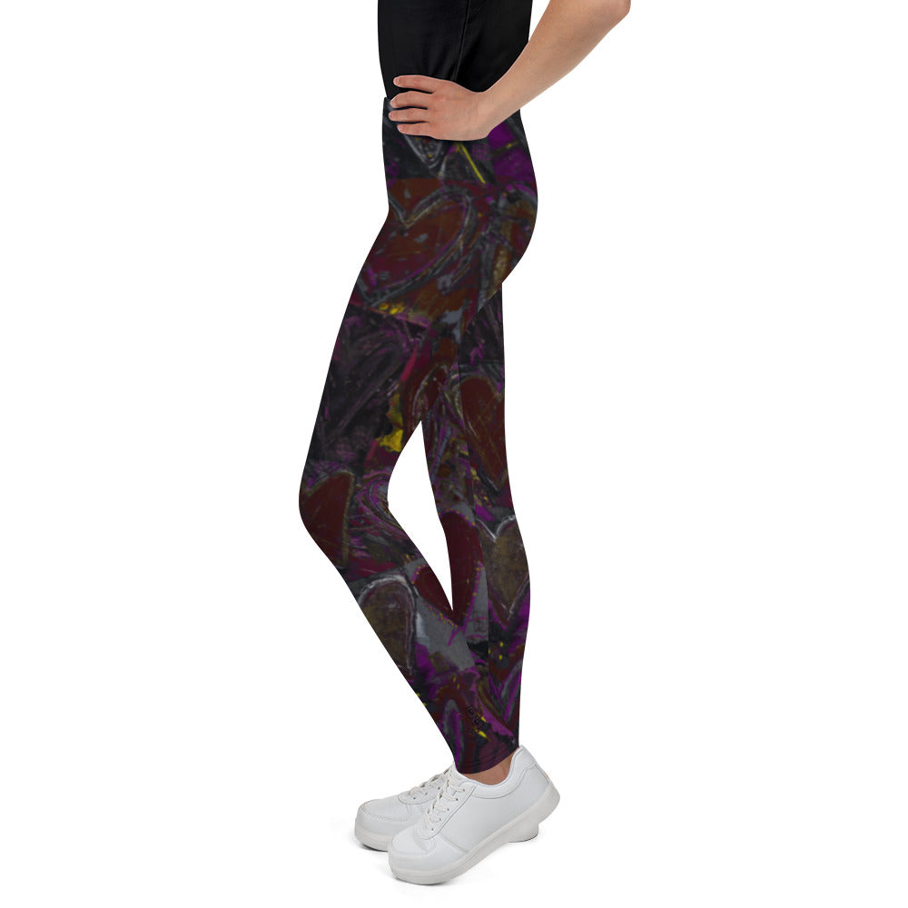 "Hearts without Borders" Kid's Leggings