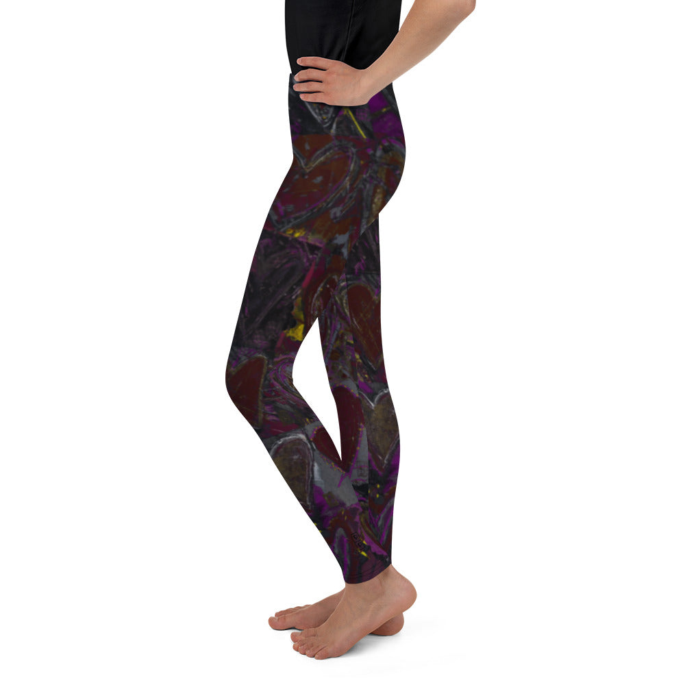 "Hearts without Borders" Kid's Leggings