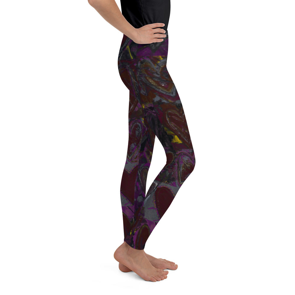 "Hearts without Borders" Kid's Leggings