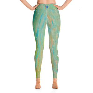 Butterfly to Angel Wings Tidewell | Women's Fine Art High-Waist Leggings